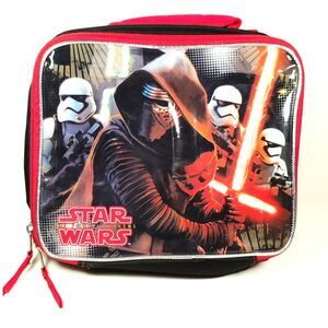 Star Wars Lunch Tote Bag 9x7x3 The Force Awakens Kit Stormtrooper Insulated